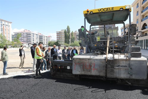 Kaymakam Aydın Yol Yapım Çalışmalarında İncelemelerde Bulundu